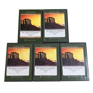 Great Courses The Origin of Civilization Scott MacEachern DVDs Guidebook